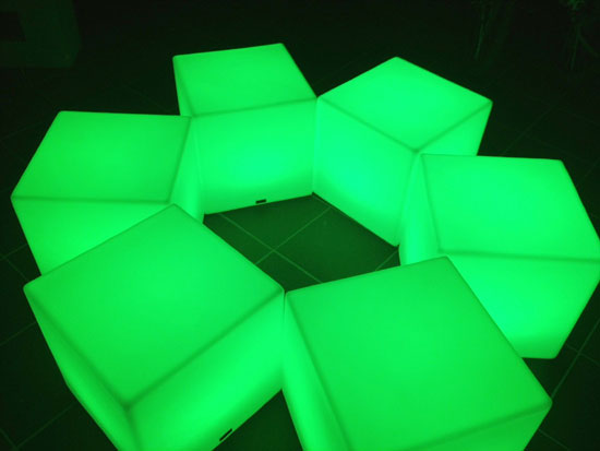 Cube Star Green Seating