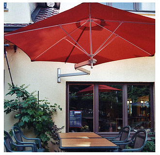 Outdoor Wall Mounted Umbrella