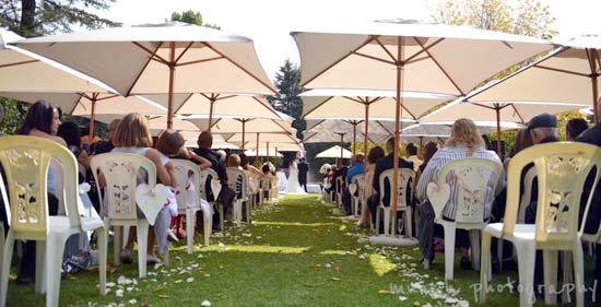 Umbrellas Wedding Rental